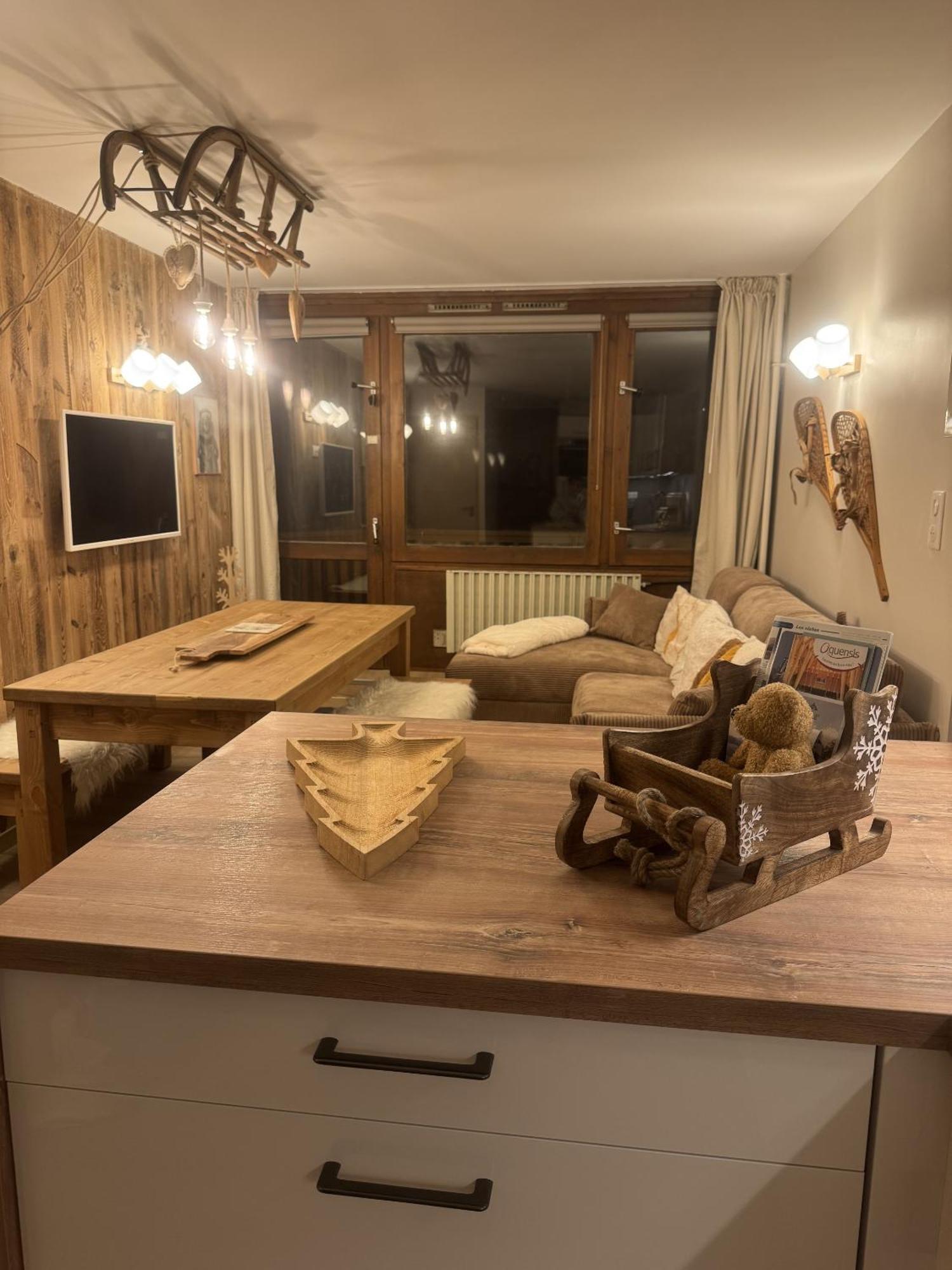 Ferienwohnung Le Cocon La Mongie Exterior foto